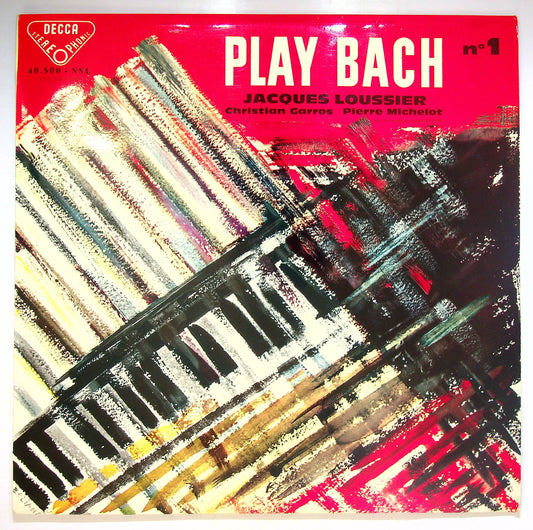 EBOND Jacques Loussier - Garros - Michelot- Play Bach No.1 Vinile V073026