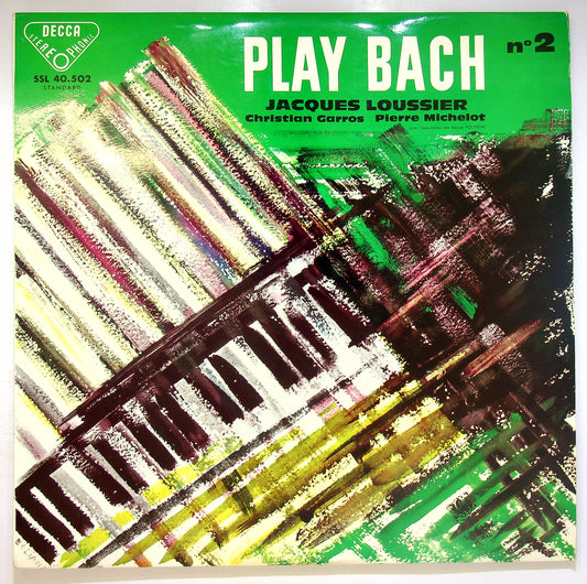 EBOND Jacques Loussier - Michelot - Garros - Play Bach N° 2 Vinile V073027