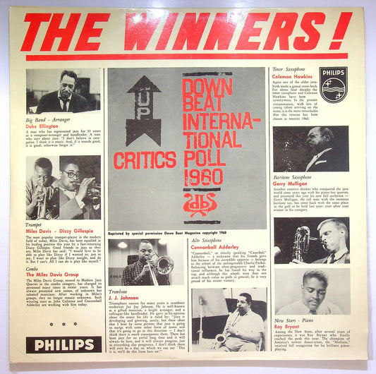 EBOND The Winners Of Down Beat's International Critics Poll 1960 Vinile V073029