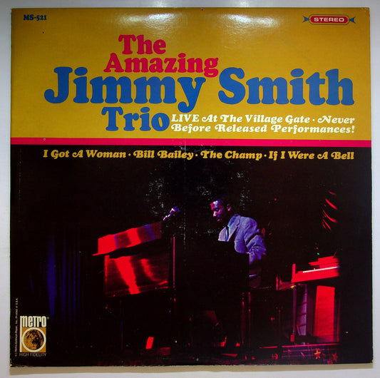 EBOND The Amazing Jimmy Smith Trio - Live At The Village Gate Vinile V073046