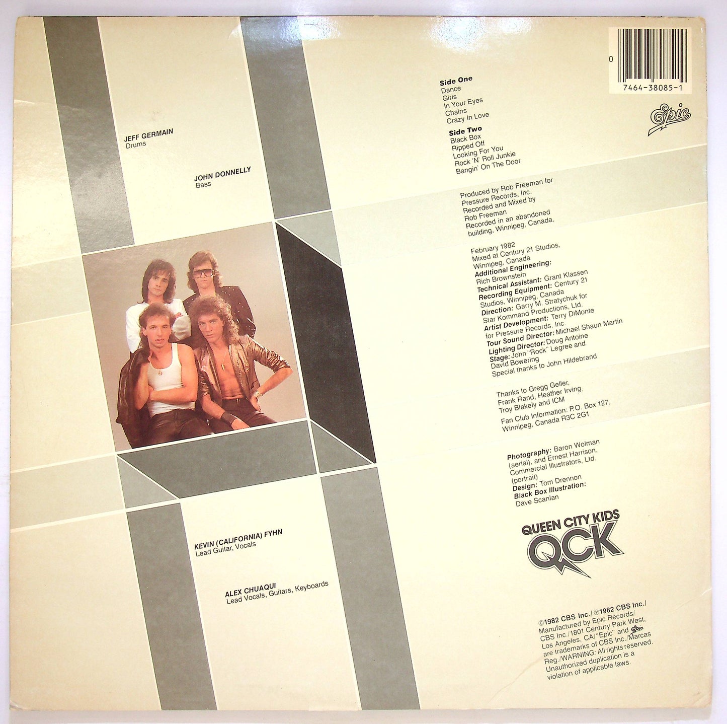 EBOND Queen City Kids - Black Box Vinile V073078