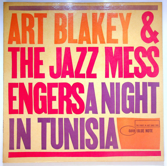 EBOND Art Blakey & The Jazz Messengers - A Night In Tunisia Vinile V073082