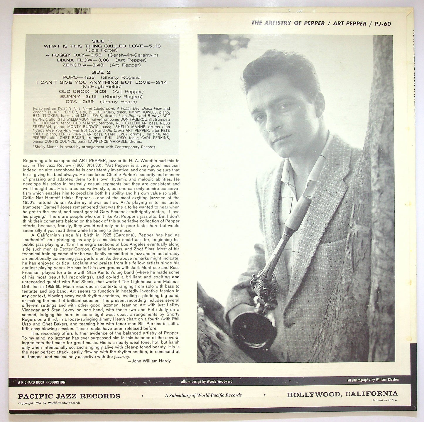 EBOND Art Pepper - The Artistry Of Pepper Vinile V073101