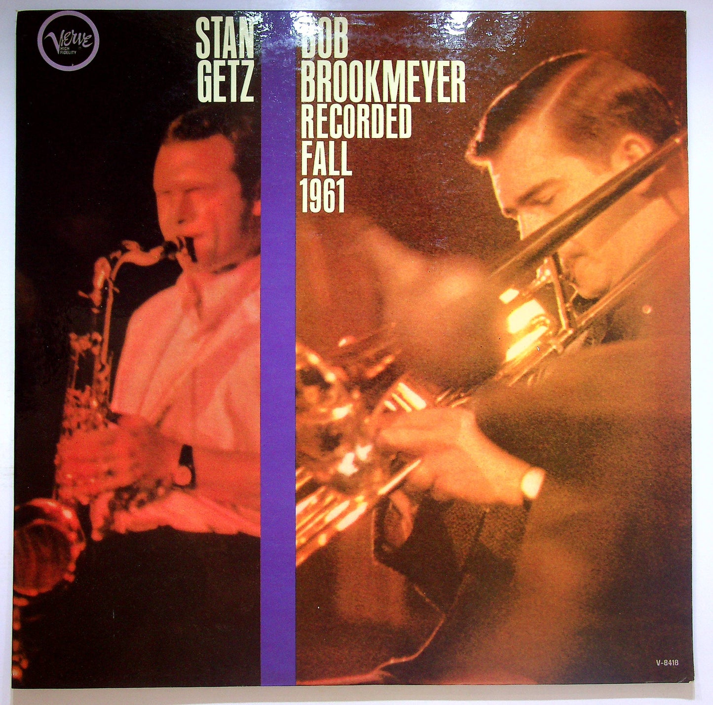 EBOND Stan Getz & Bob Brookmeyer - Recorded Fall 1961 Vinile V074020