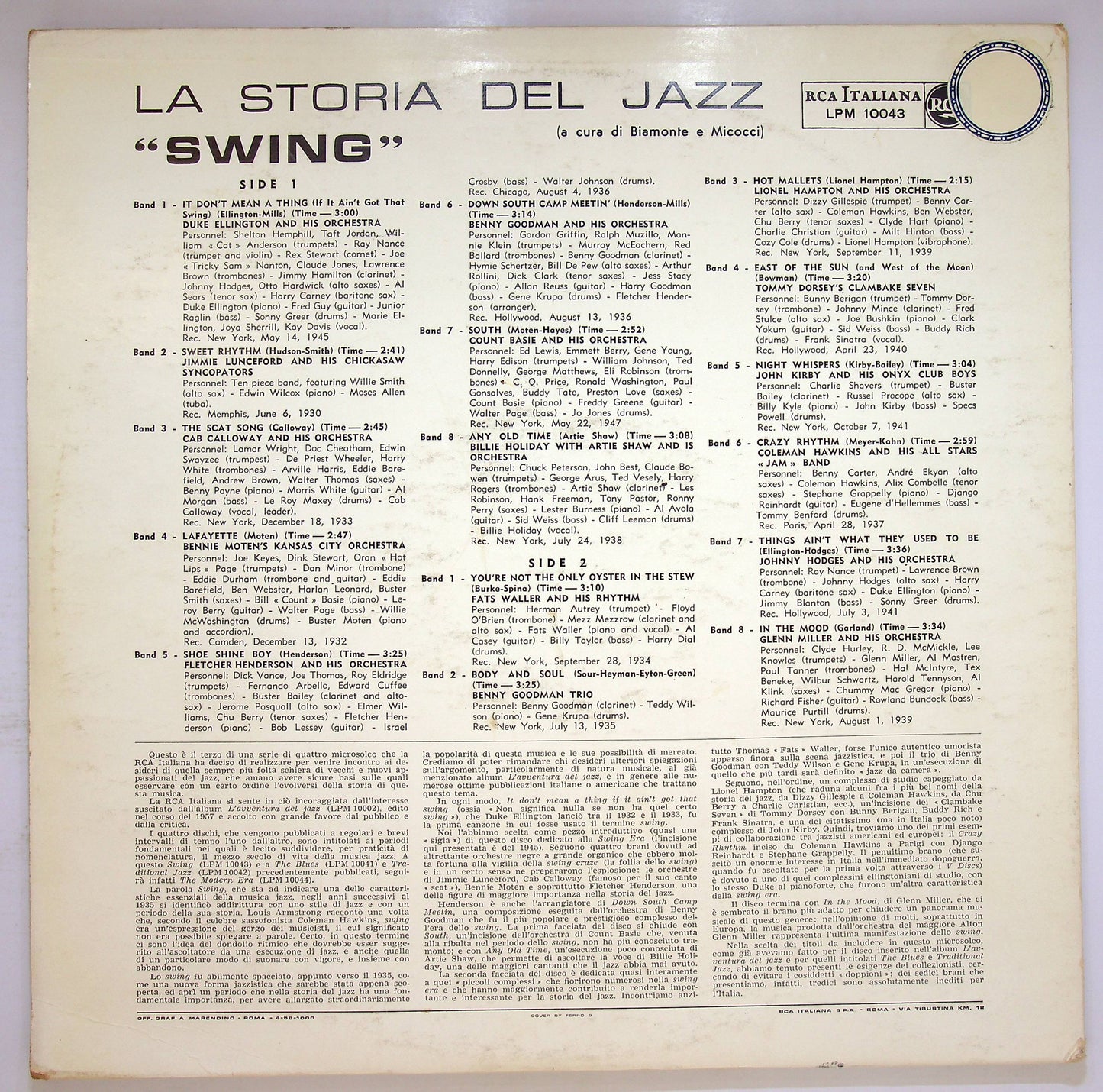 EBOND Various - Swing Vinile V074054