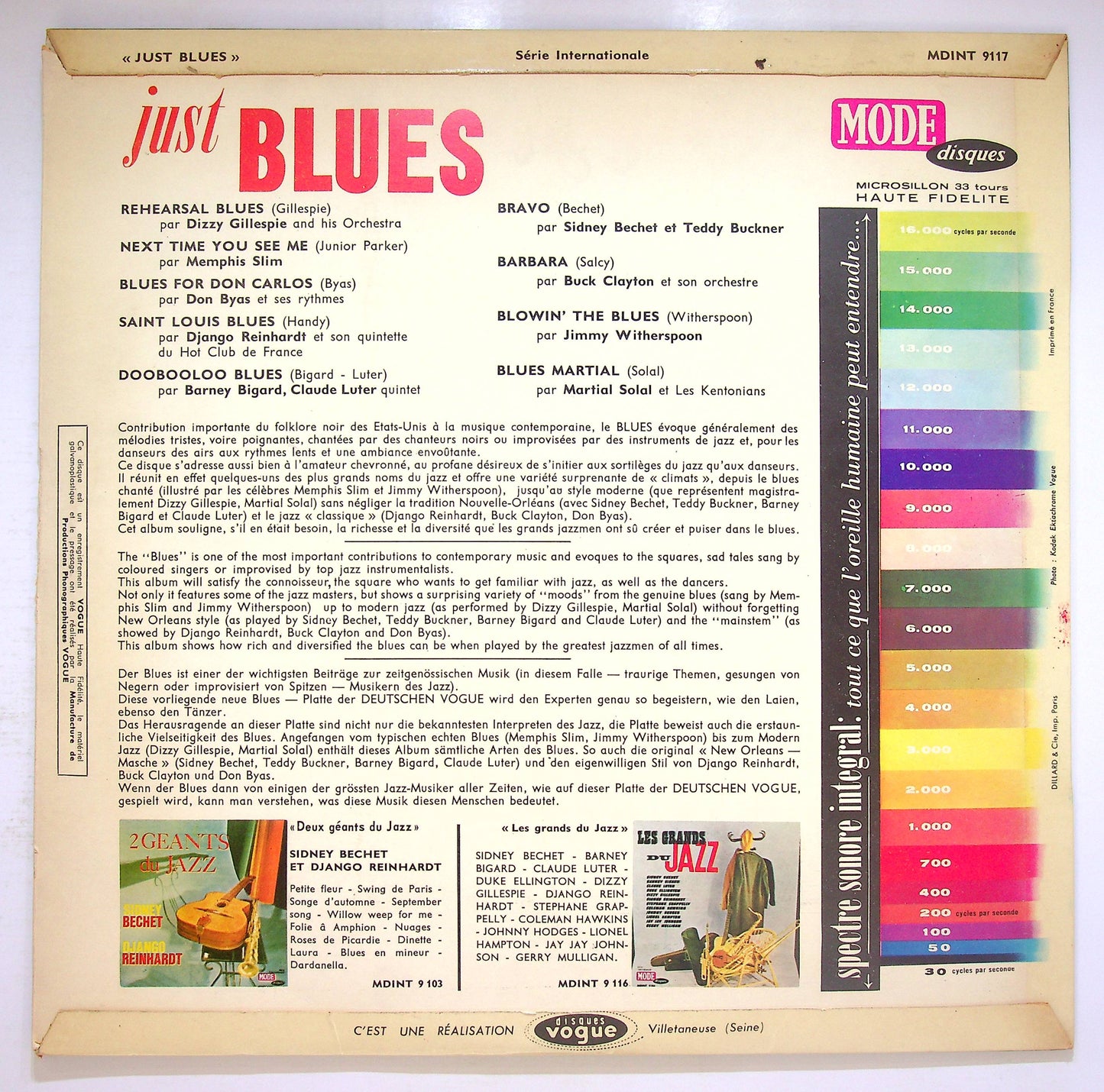 EBOND Various - Just Blues Vinile V074058