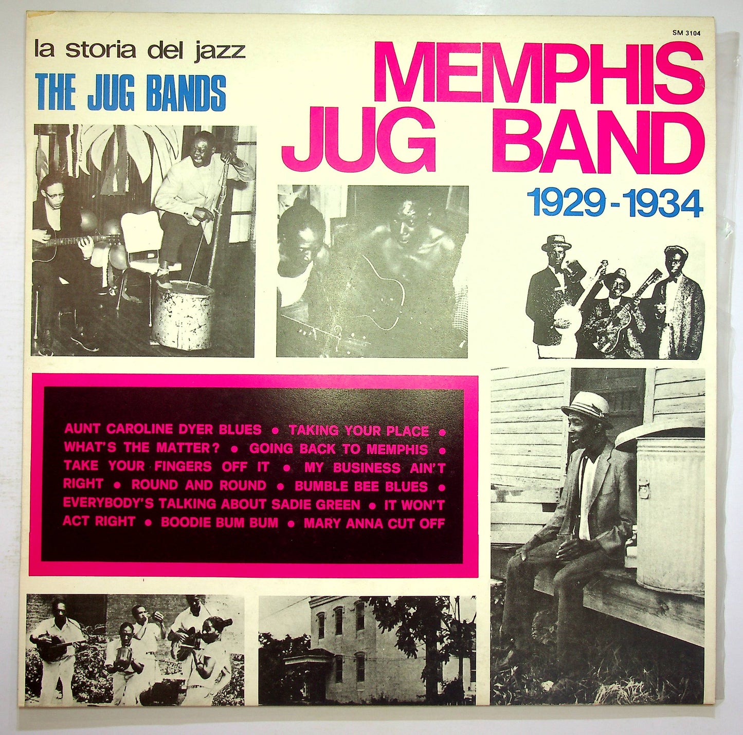 EBOND The Jug Bands-Memphis Jug Band Vinile V074060