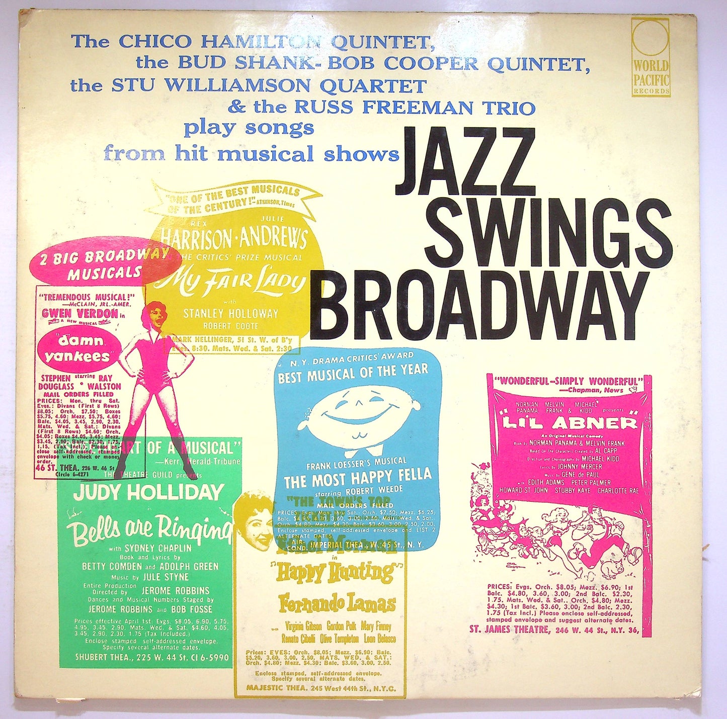 EBOND Various - Pacific Jazz Series Jazz Swings Broadway Vinile V074062
