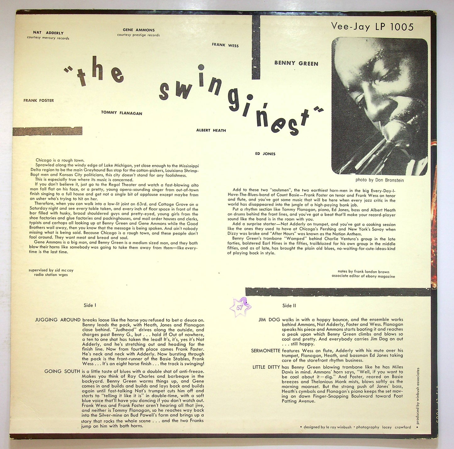 EBOND Benny Green - The Swingin'est Vinile V074065