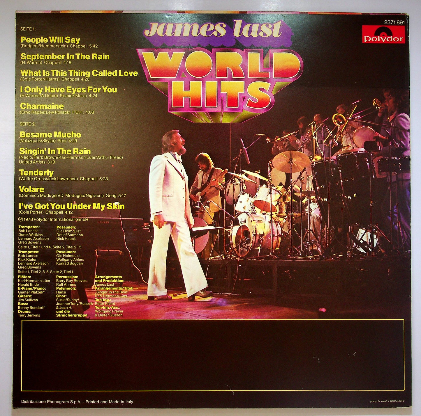 EBOND James Last - World Hits Vinile V074103