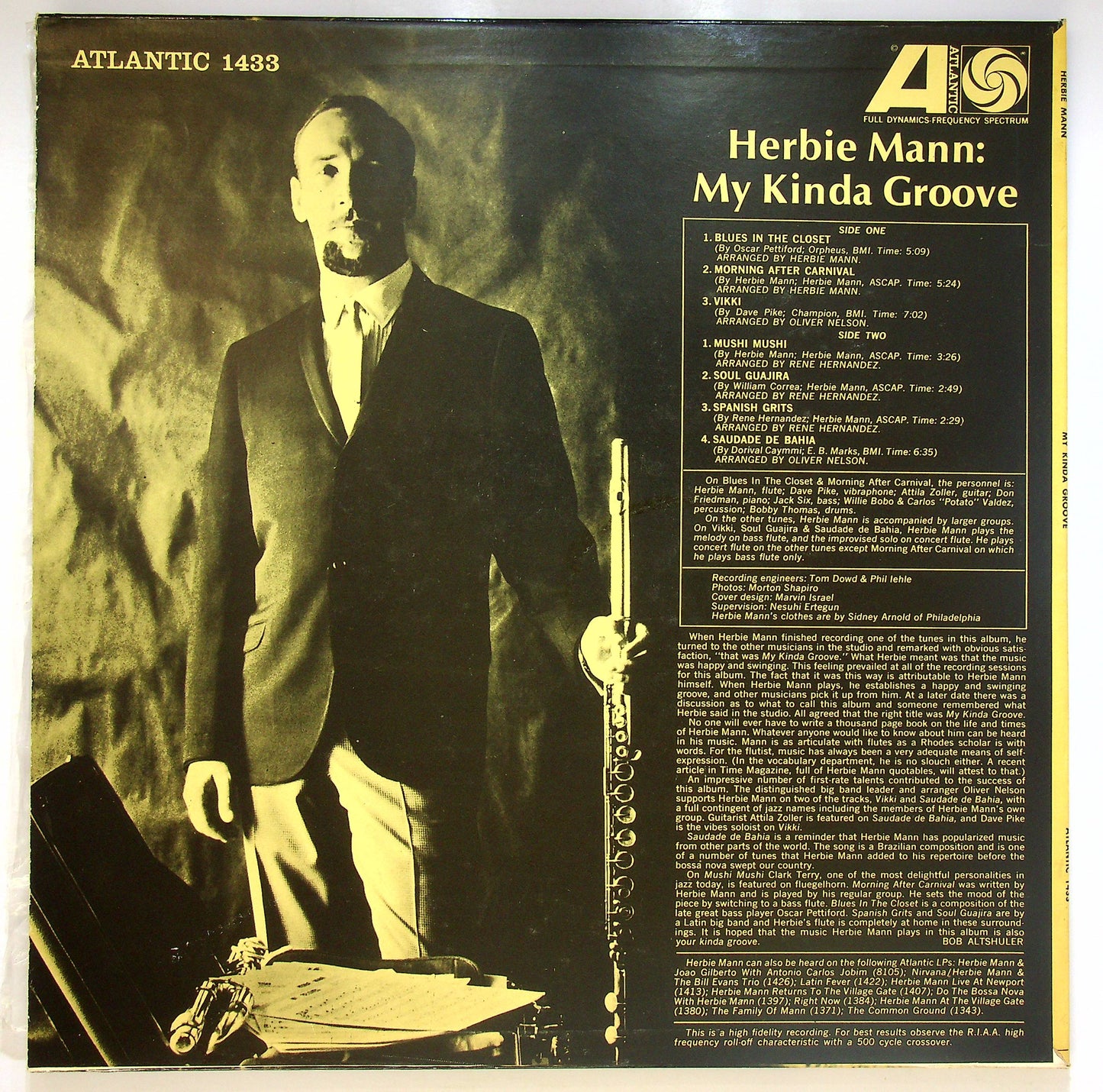 EBOND Herbie Mann - My Kinda Groove Vinile V074124