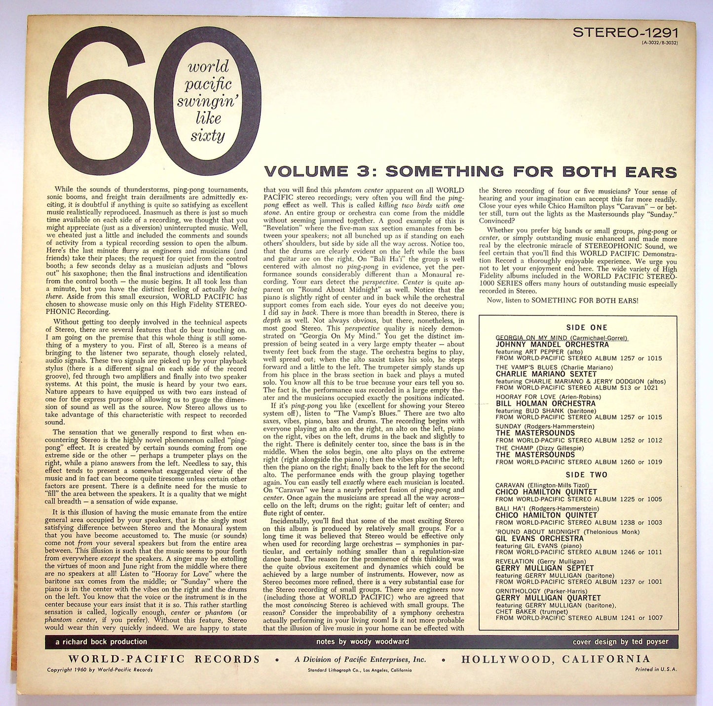 EBOND Various - Something For Both Ears Vinile V074140