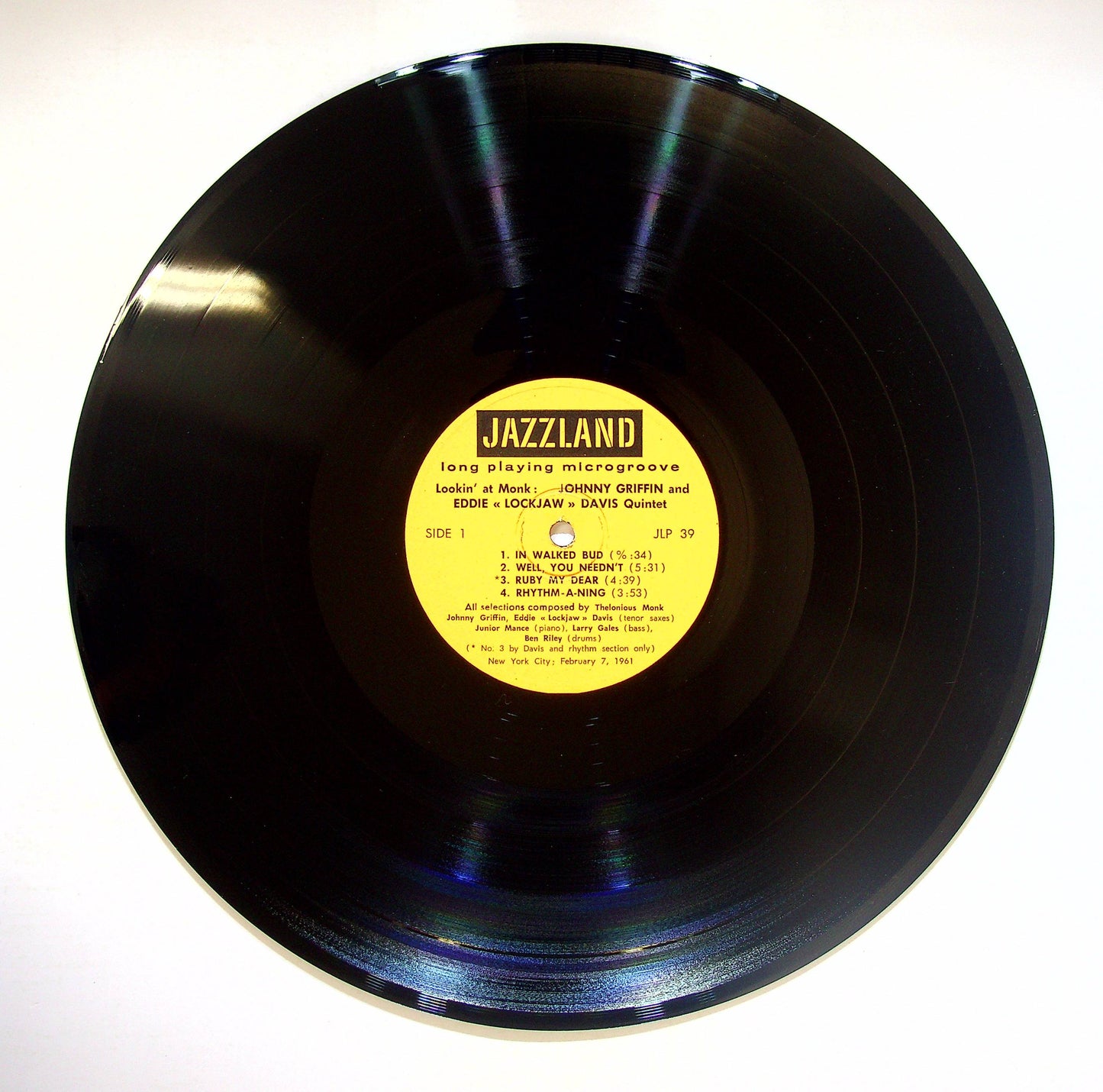 EBOND Johnny Griffin, Eddie ''Lockjaw'' Davis - Lookin' At Monk Vinile V075017