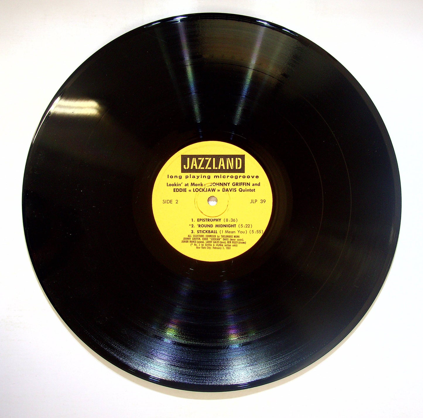 EBOND Johnny Griffin, Eddie ''Lockjaw'' Davis - Lookin' At Monk Vinile V075017