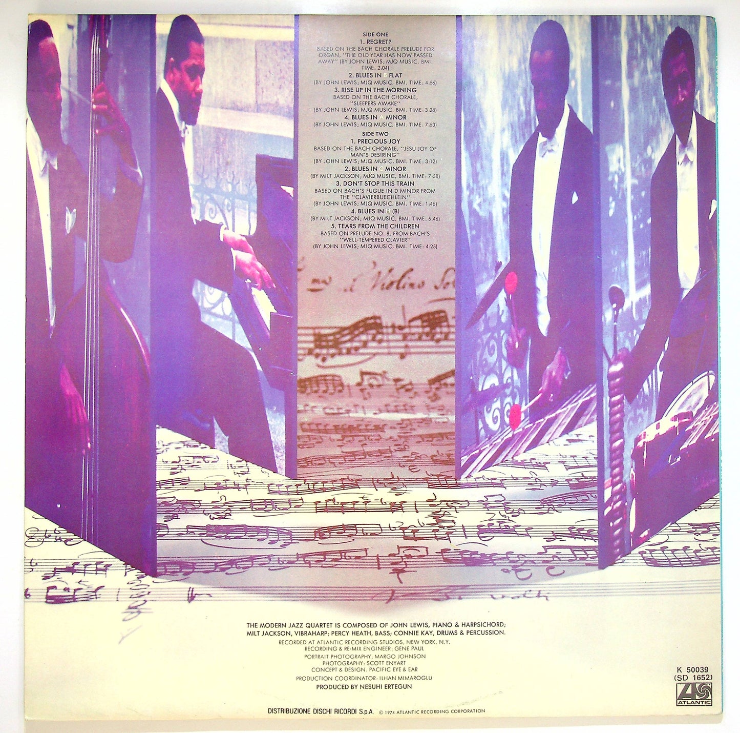 EBOND The Modern Jazz Quartet - Blues On Bach Vinile V075023