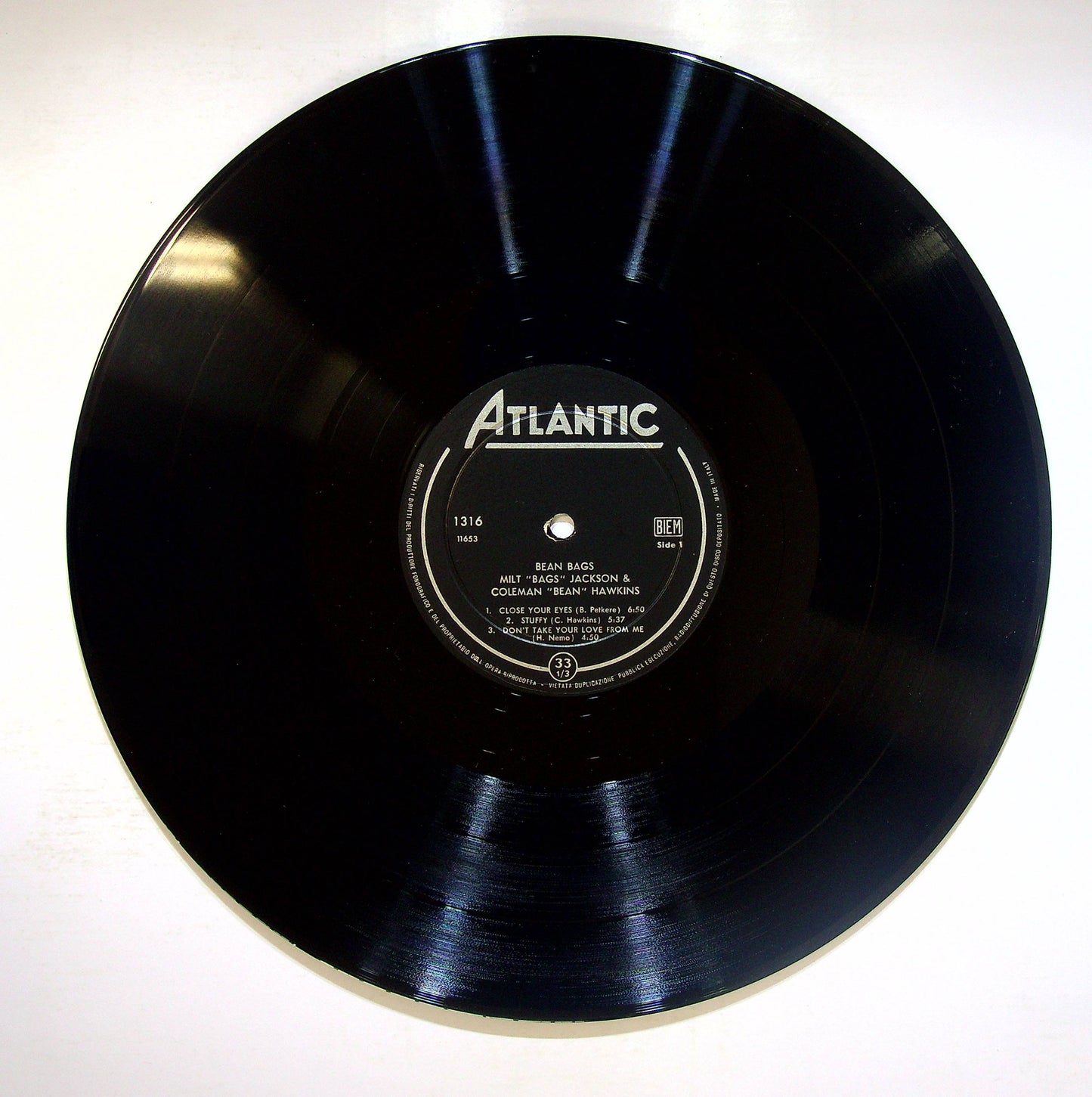 EBOND Milt Jackson / Coleman Hawkins - Bean Bags (Deep Groove) Vinile V075105