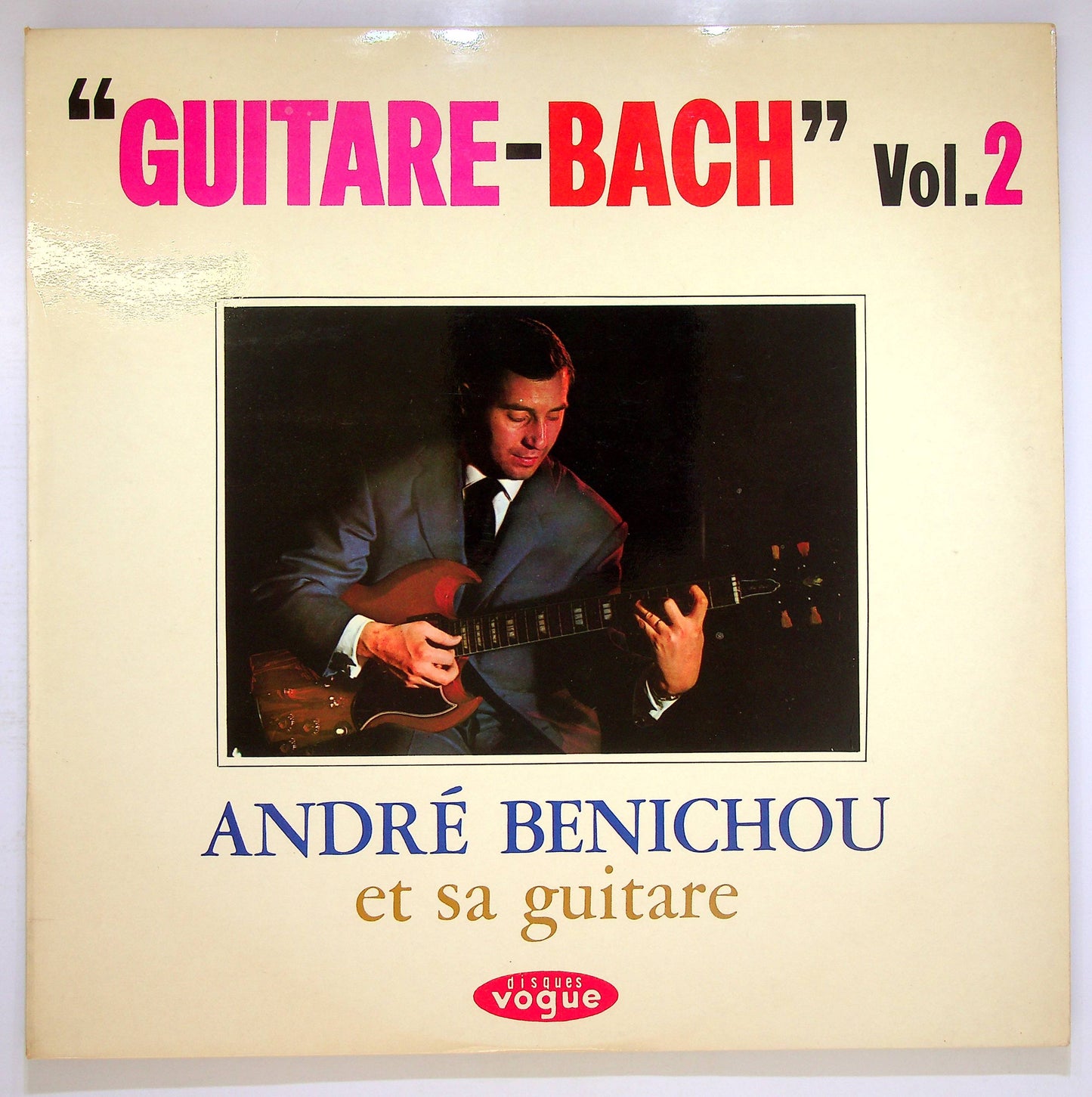 EBOND Andre Benichou - Guitare-Bach Vol.2 Vinile V075130