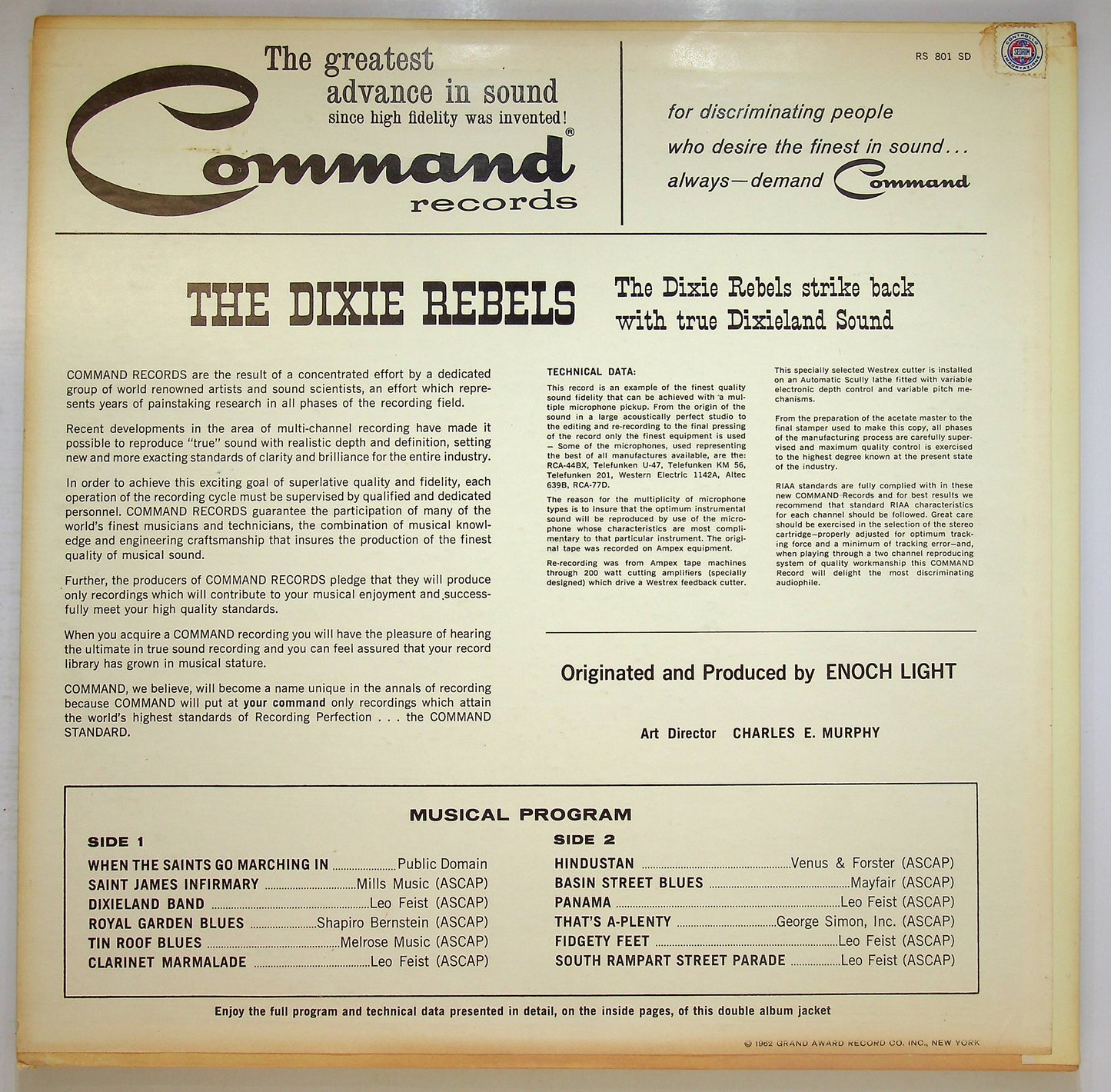 EBOND The Dixie Rebels - The Dixie Rebels Vinile V076019