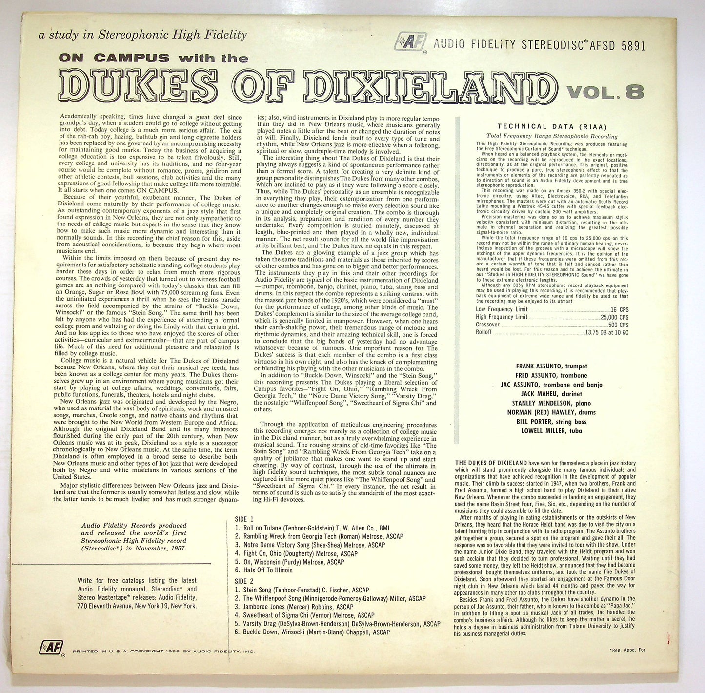 EBOND On Campus With The Phenomenal, Volume 8 Vinile V076031