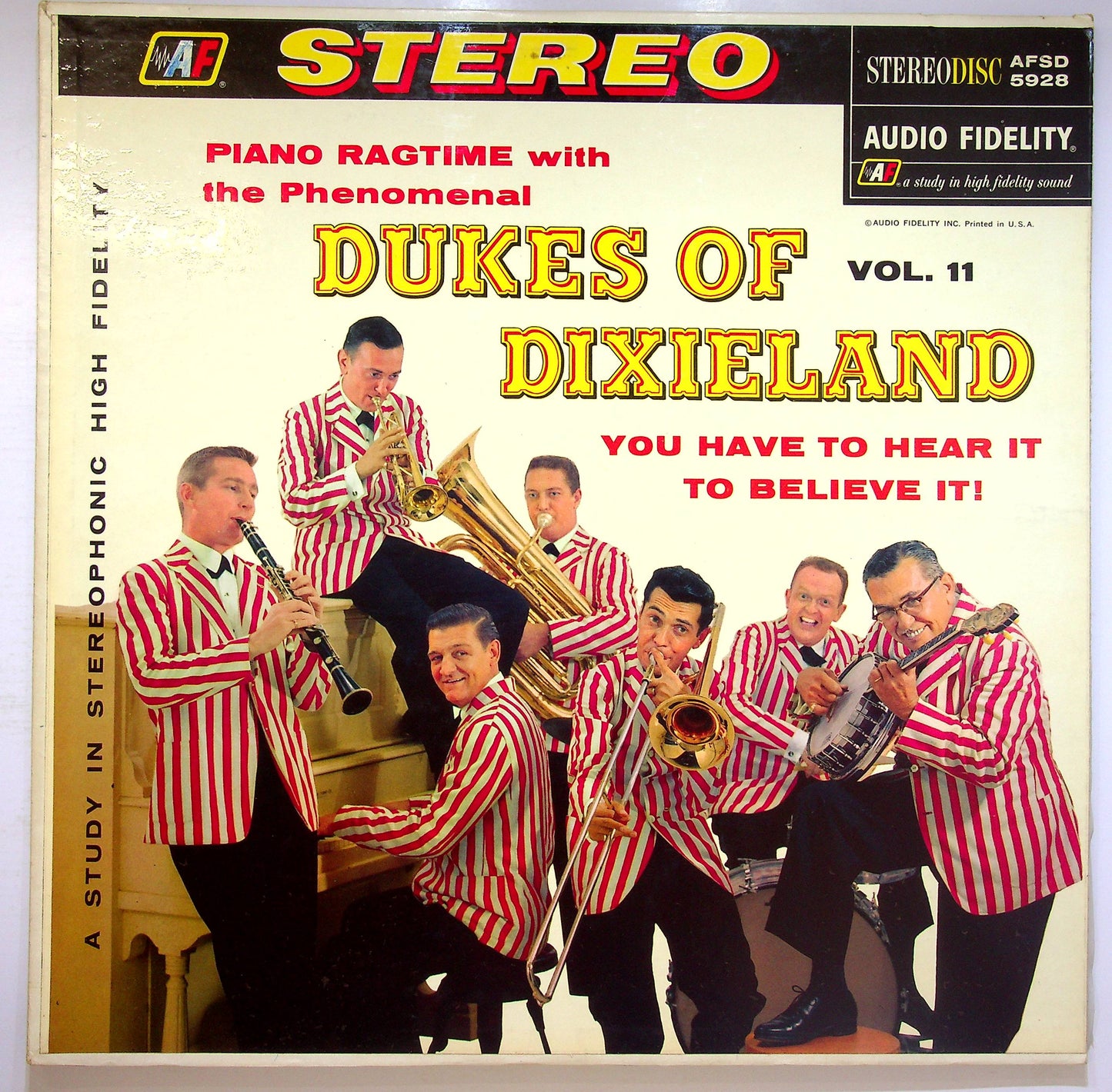 EBOND Piano Ragtime With The Dukes Of Dixieland, Volume 11 Vinile V076037