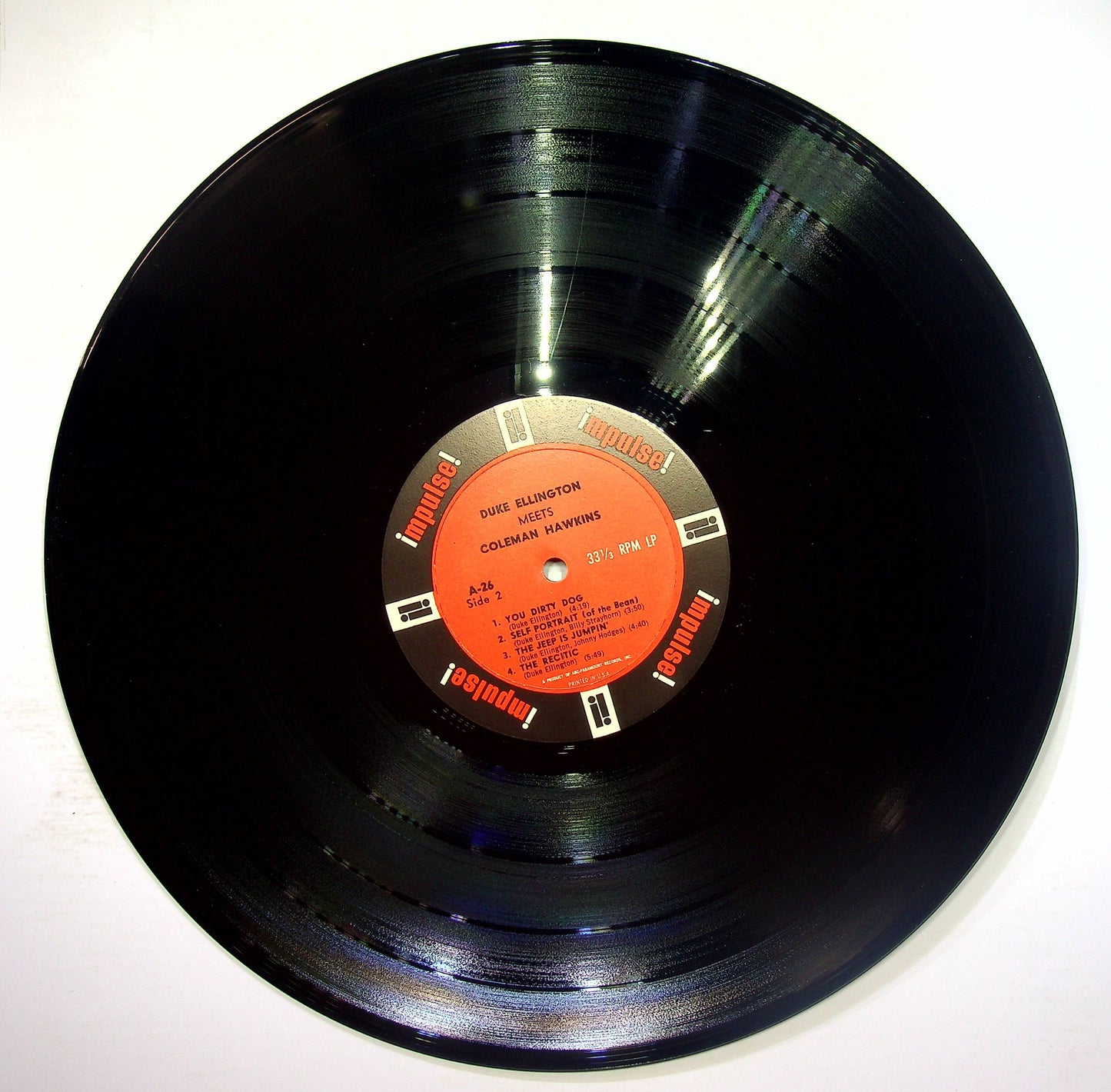 EBOND Duke Ellington Meets Coleman Hawkins Vinile V076078