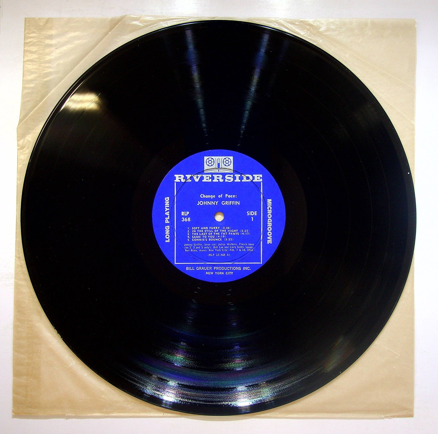 EBOND Johnny Griffin - Change Of Pace Vinile V076103
