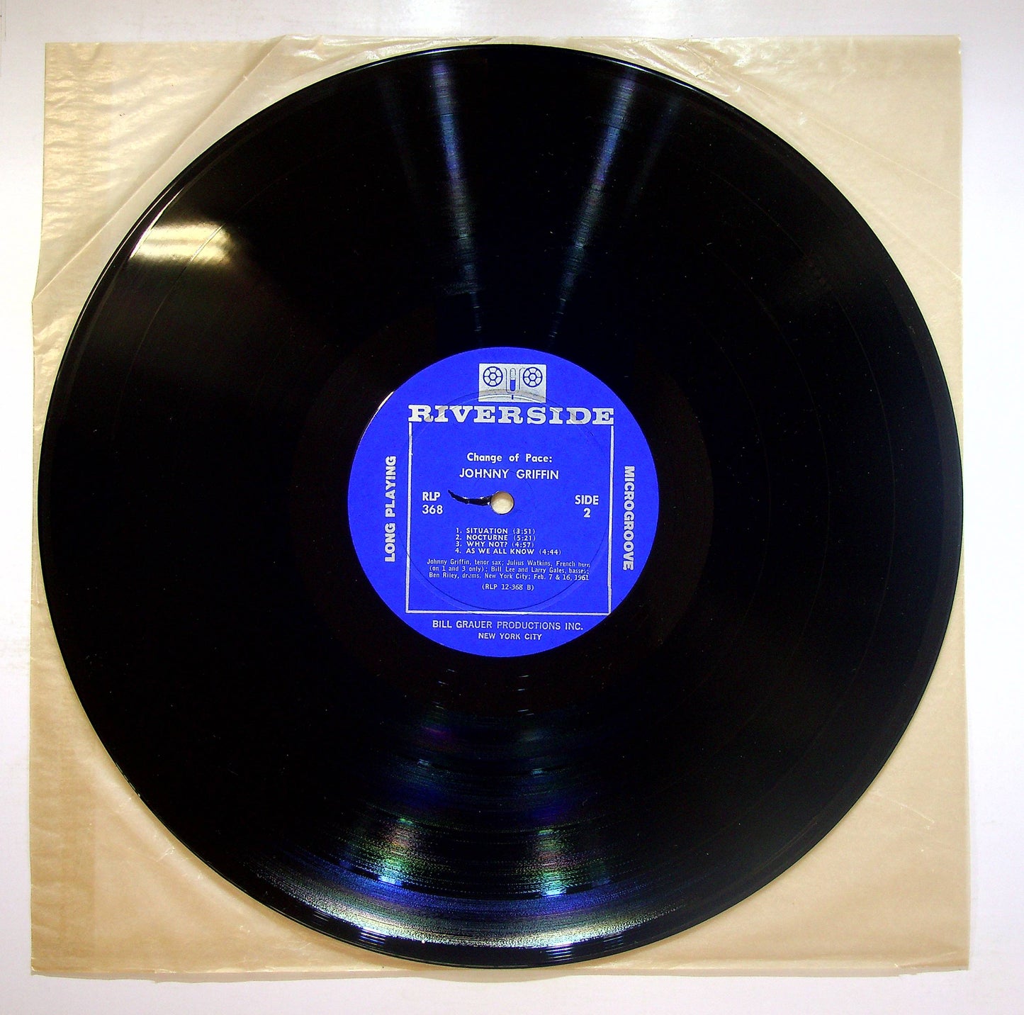 EBOND Johnny Griffin - Change Of Pace Vinile V076103