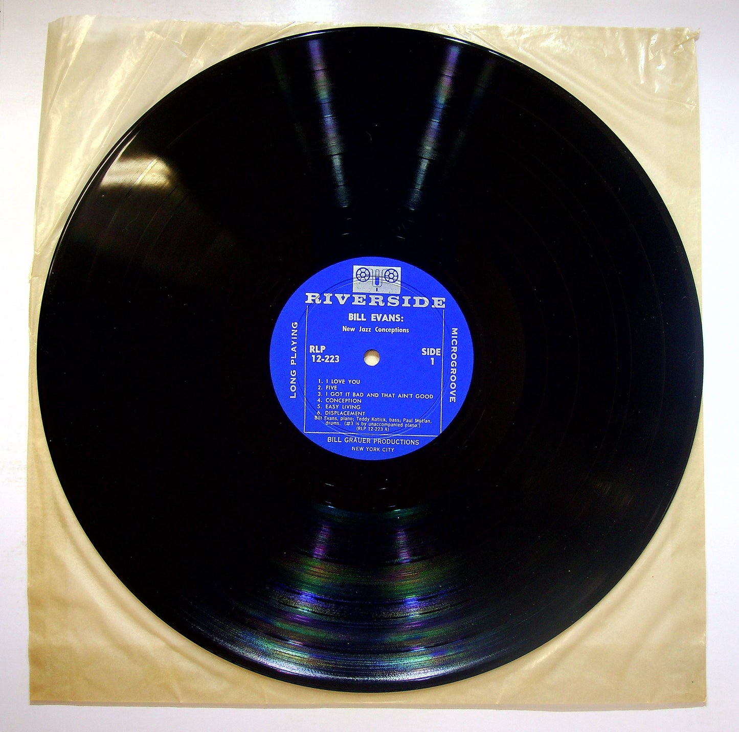 EBOND Bill Evans - New Jazz Conceptions Vinile V076106