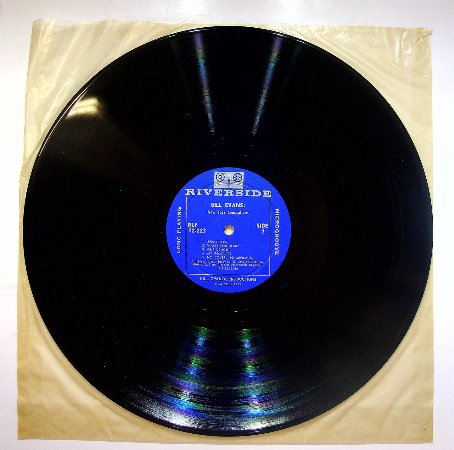 EBOND Bill Evans - New Jazz Conceptions Vinile V076106