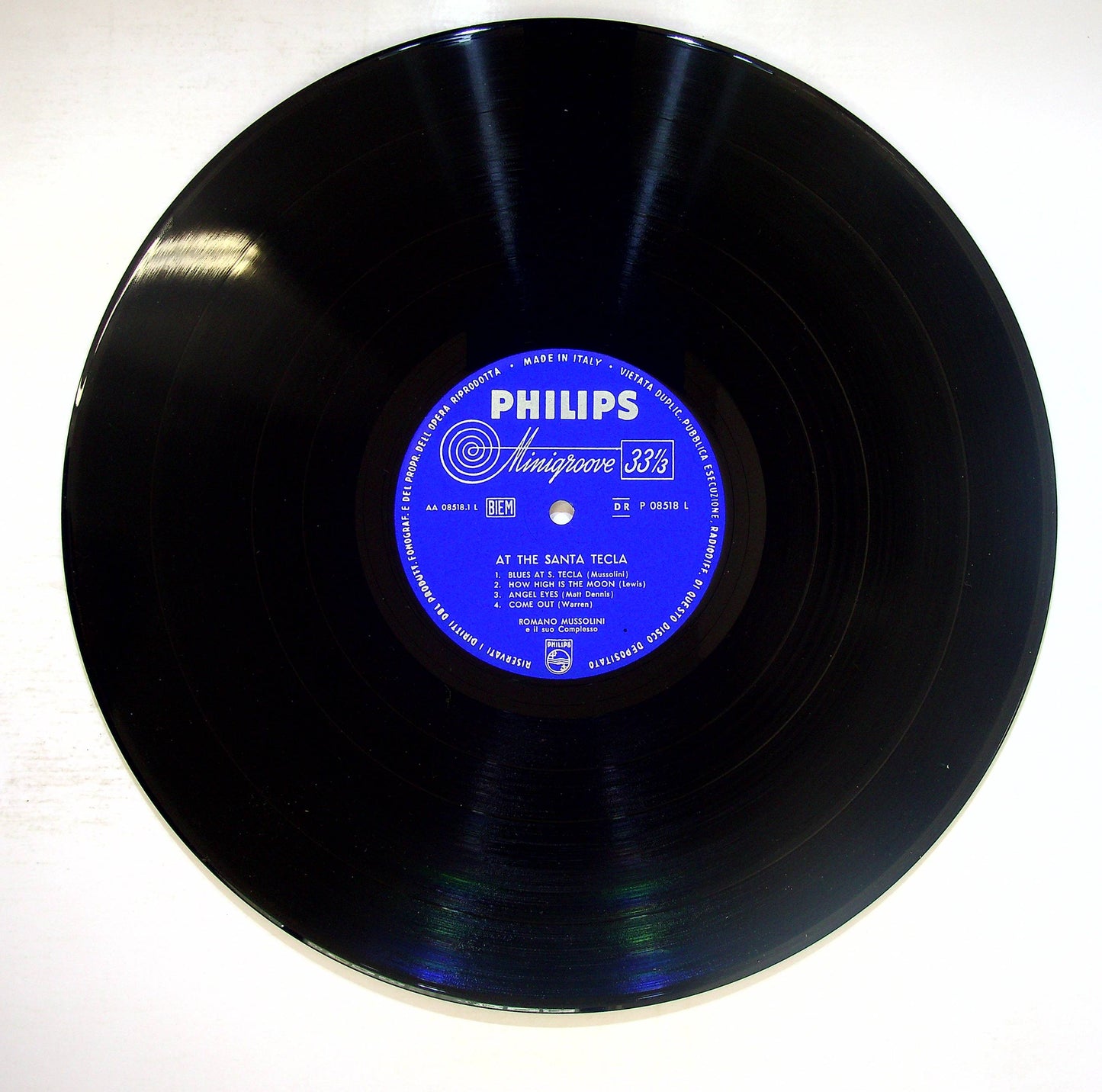 EBOND Romano Mussolini - At The Santa Tecla Vinile V076132