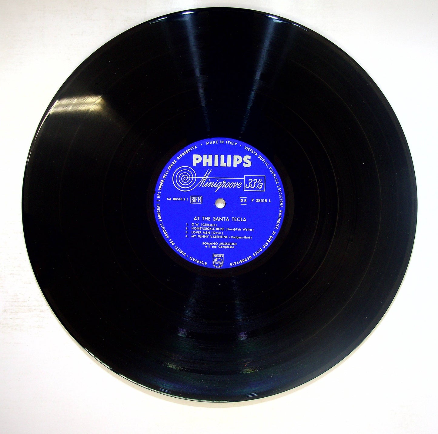 EBOND Romano Mussolini - At The Santa Tecla Vinile V076132