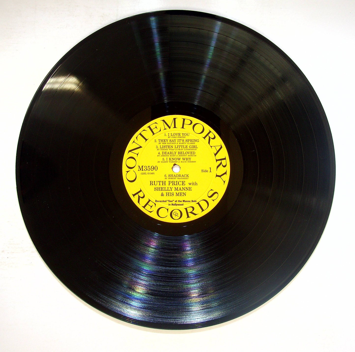 EBOND Ruth Price With Shelly Manne & His Men - At The Manne Hole Vinile V076134