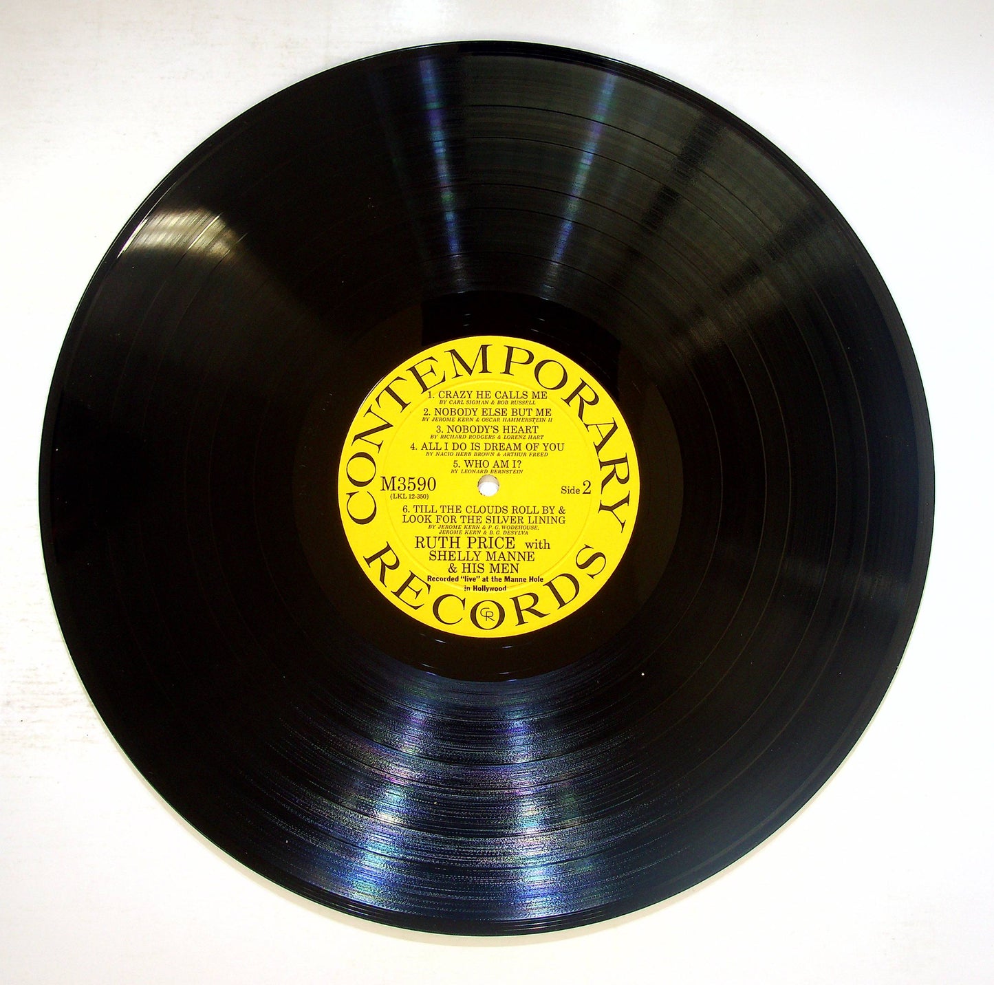 EBOND Ruth Price With Shelly Manne & His Men - At The Manne Hole Vinile V076134