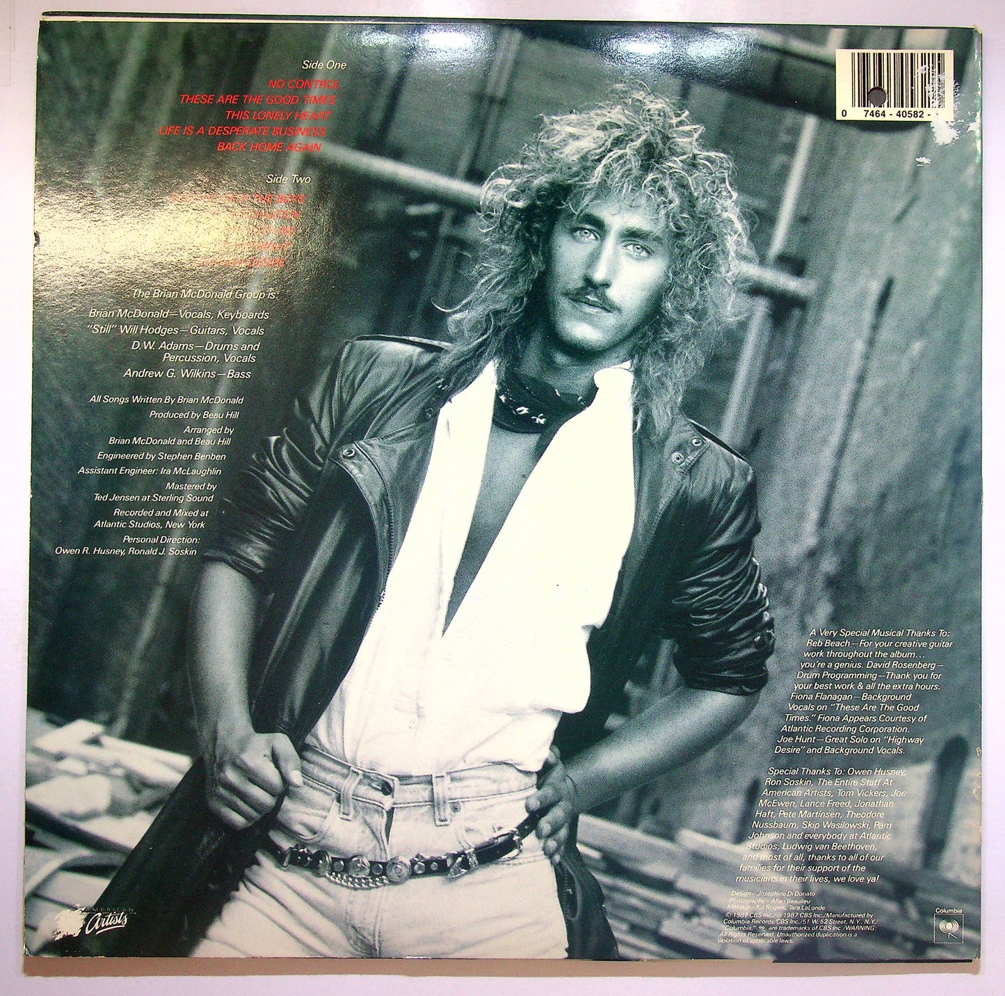 EBOND Brian McDonald Group - Desperate Business Vinile V077008