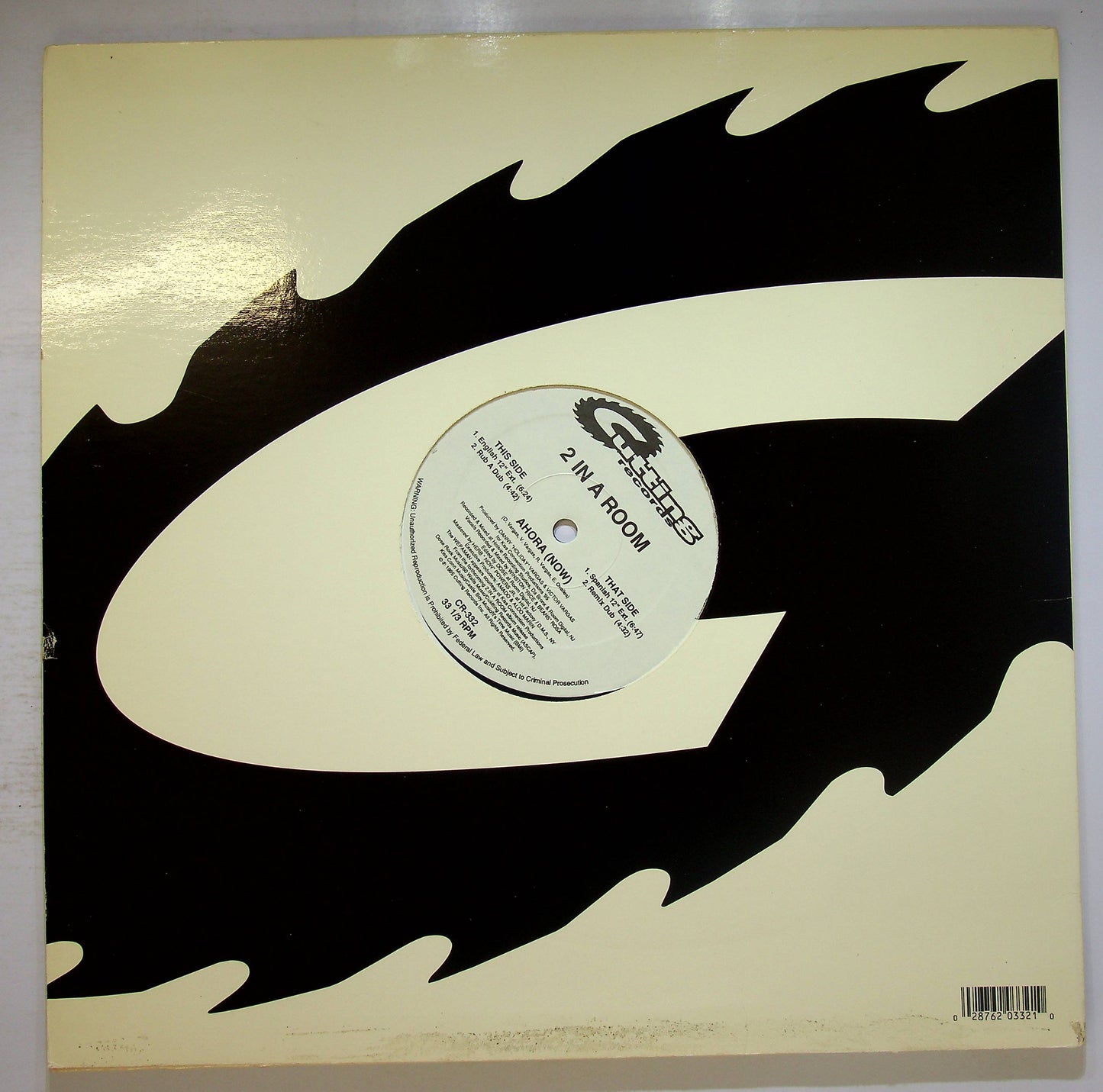 EBOND 2 In A Room - Ahora! (Now!) Vinile V077025