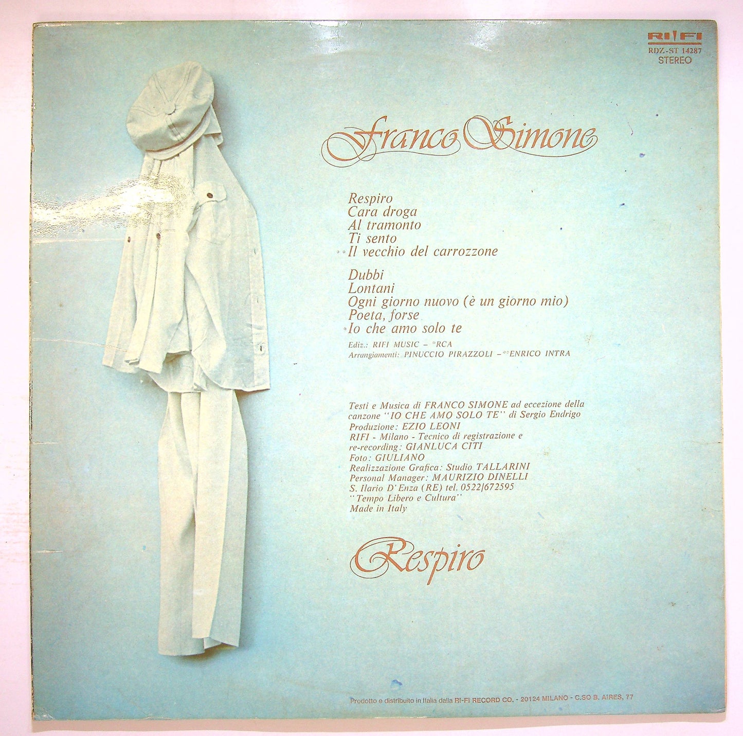 EBOND Franco Simone - Respiro Vinile V077048