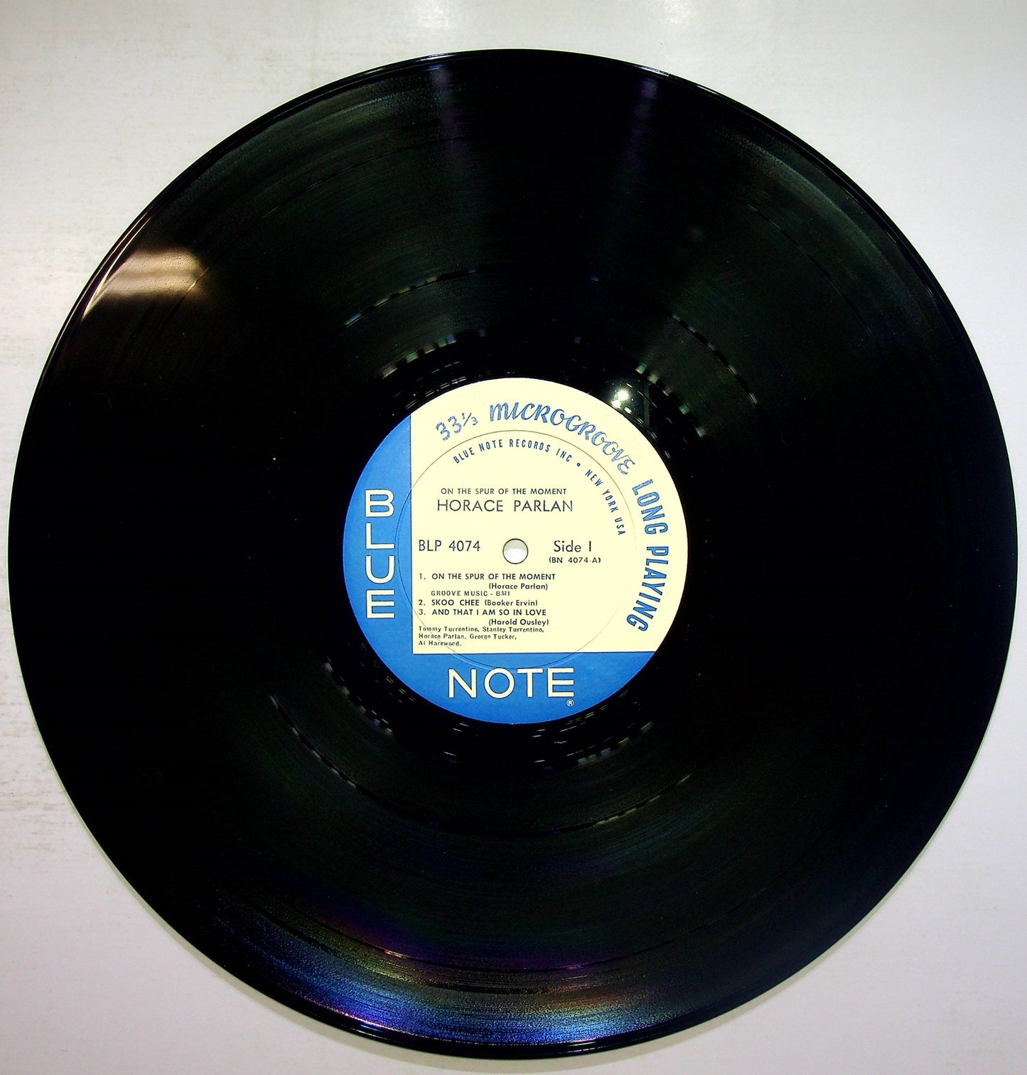 EBOND Horace Parlan Quintet - On The Spur Of The Moment Vinile V077060