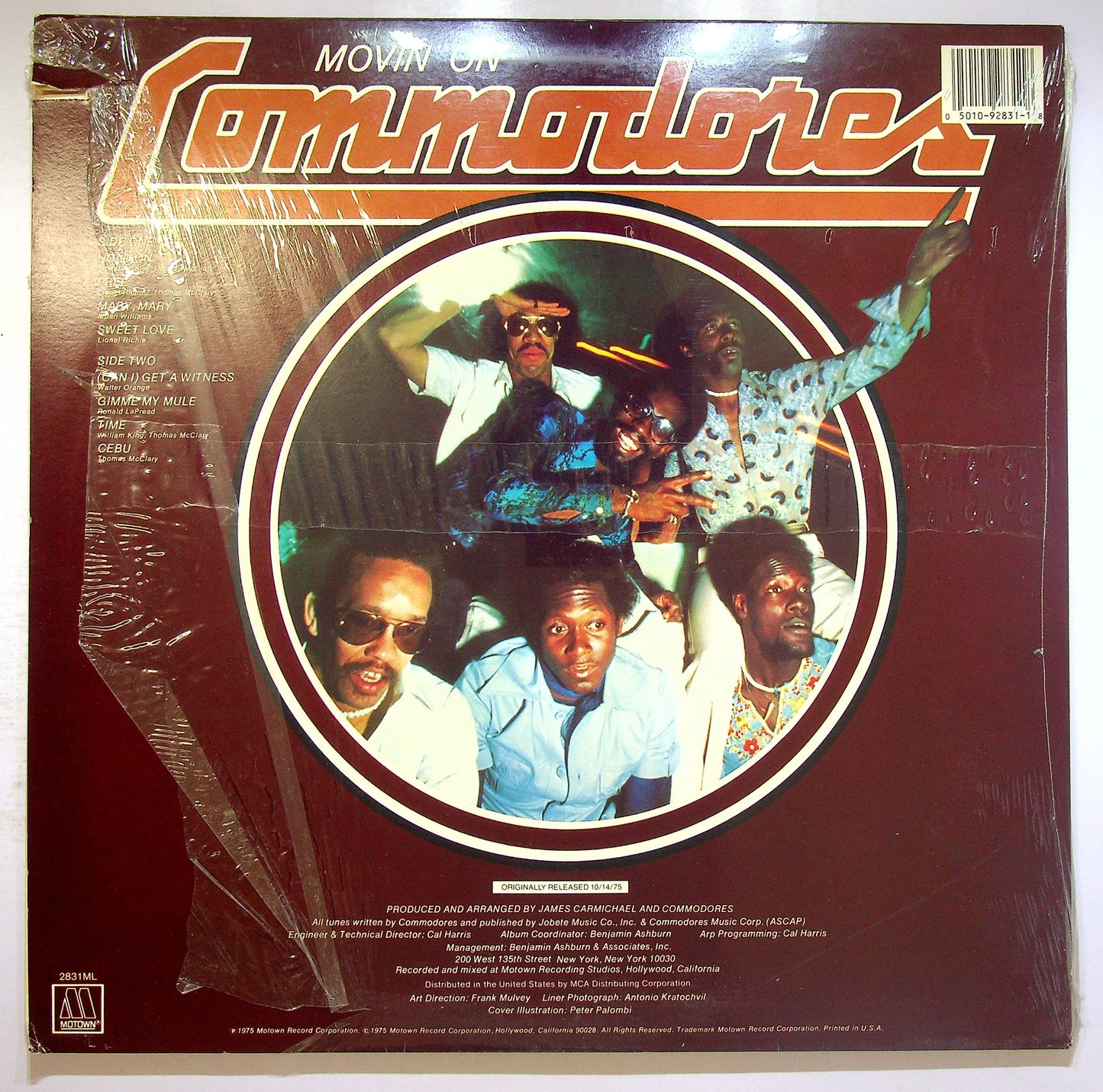 EBOND Commodores - Movin' On Vinile V077072
