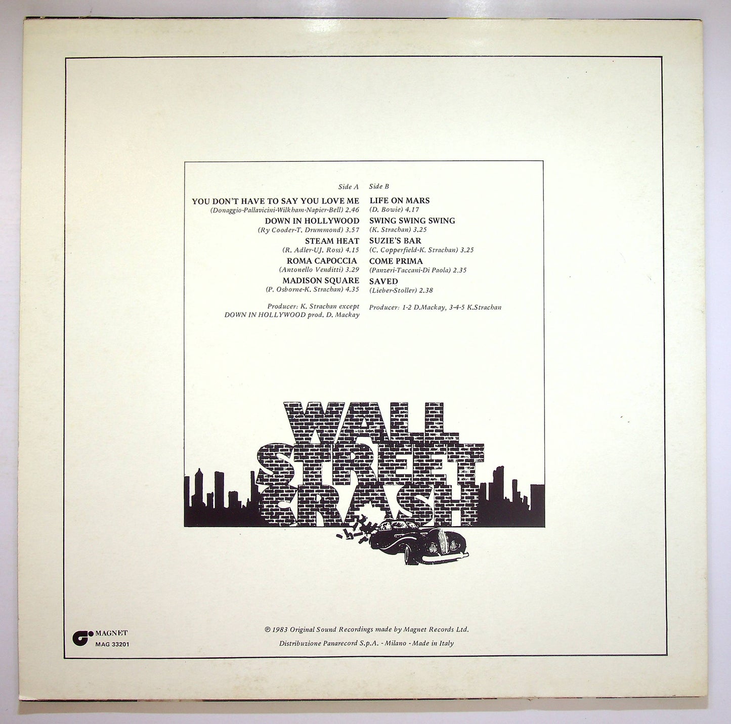 EBOND Wall Street Crash - Wall Street Crash Vinile V077110