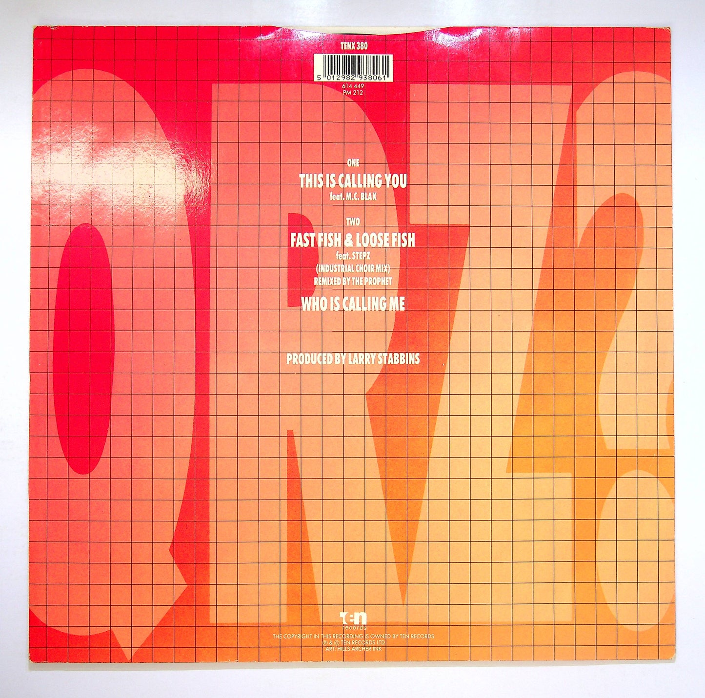 EBOND QRZ? Feat. M.C. Blak - This Is Calling You Vinile V077123