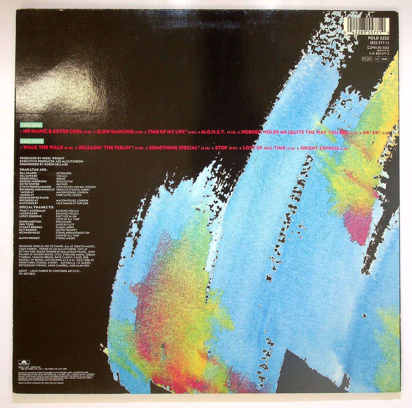 EBOND Shakatak - Manic & Cool Vinile V077128