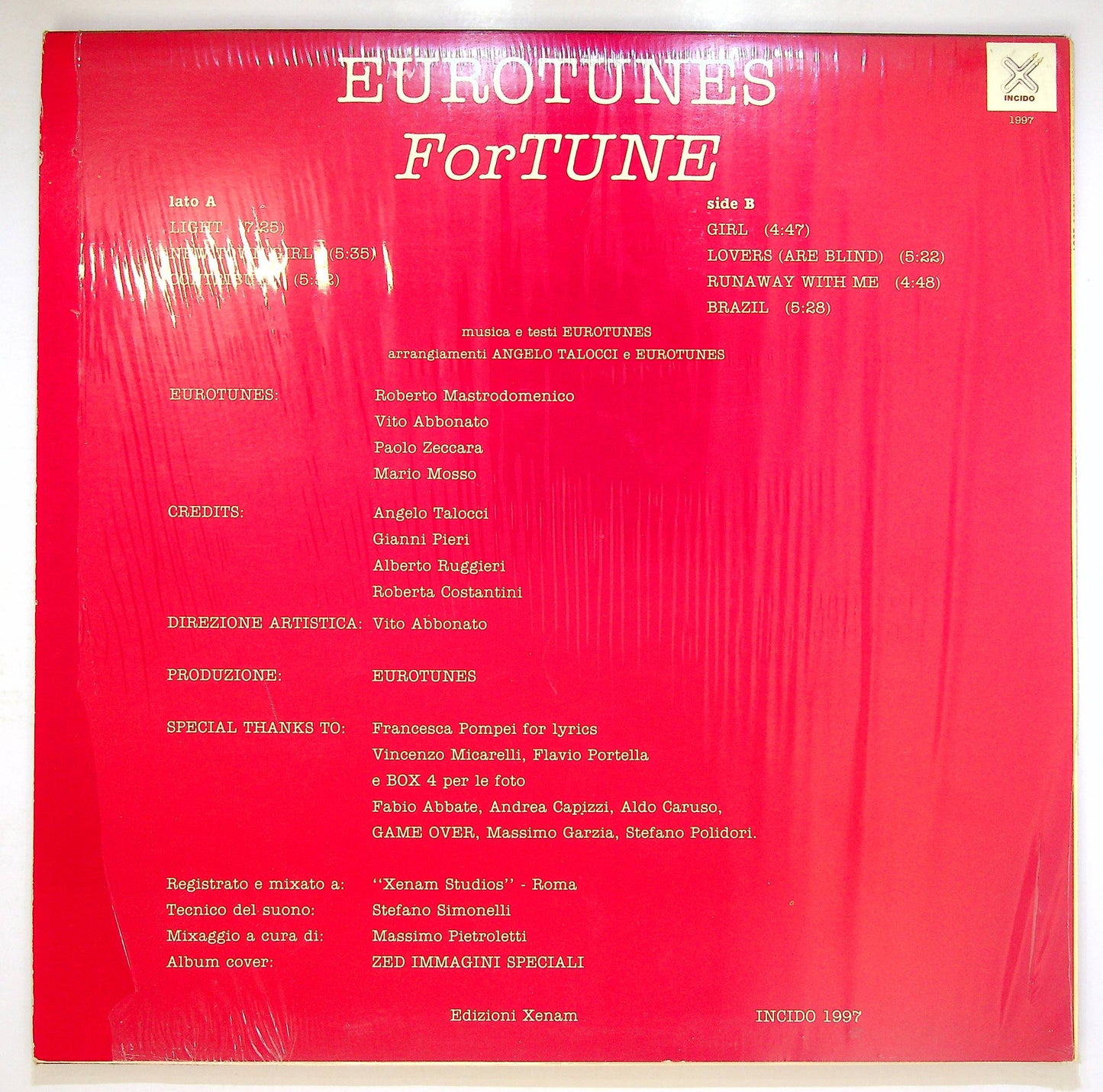 EBOND Eurotunes - Fortune Vinile V077130