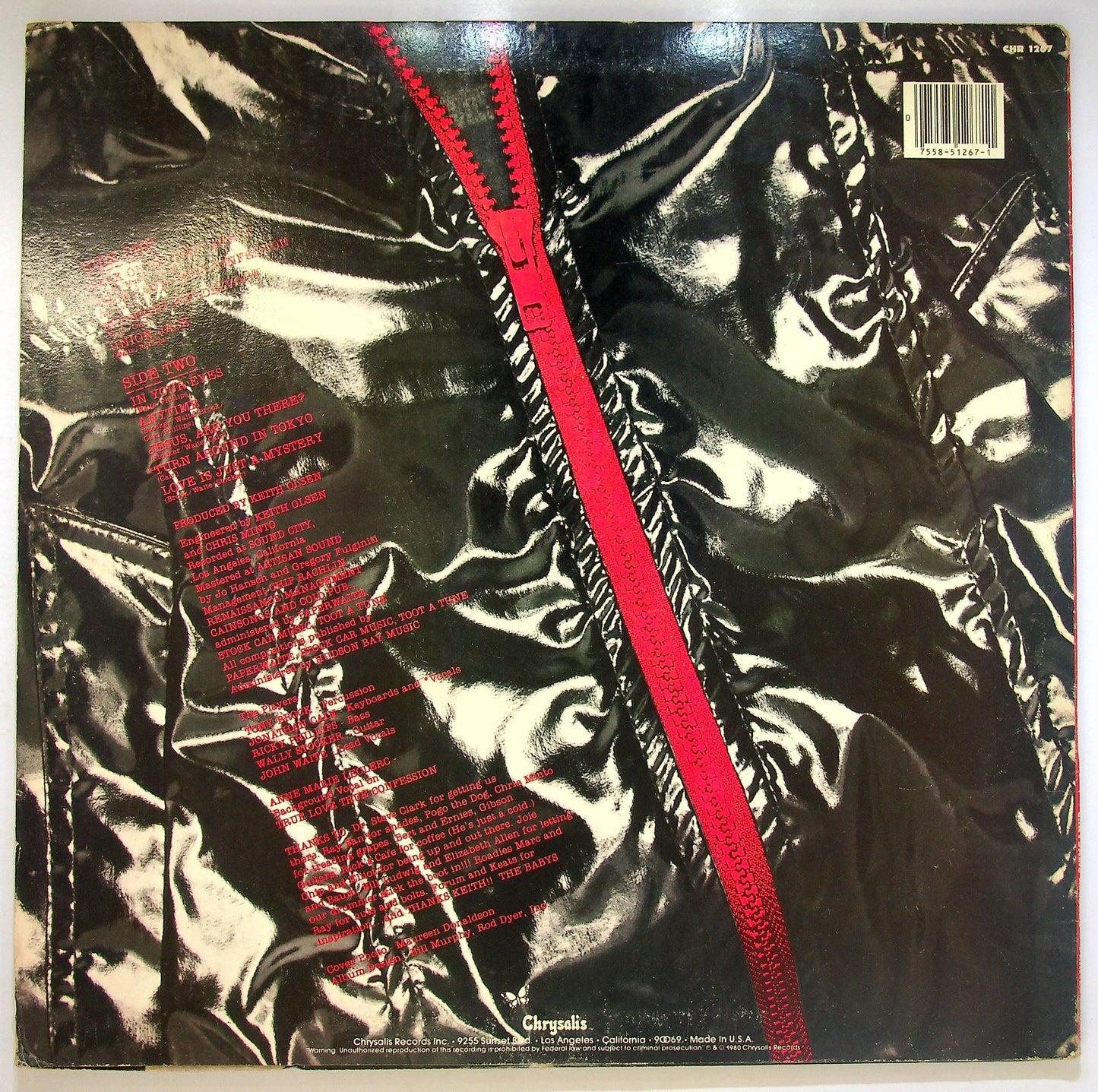 EBOND The Babys - Union Jacks Vinile V078015