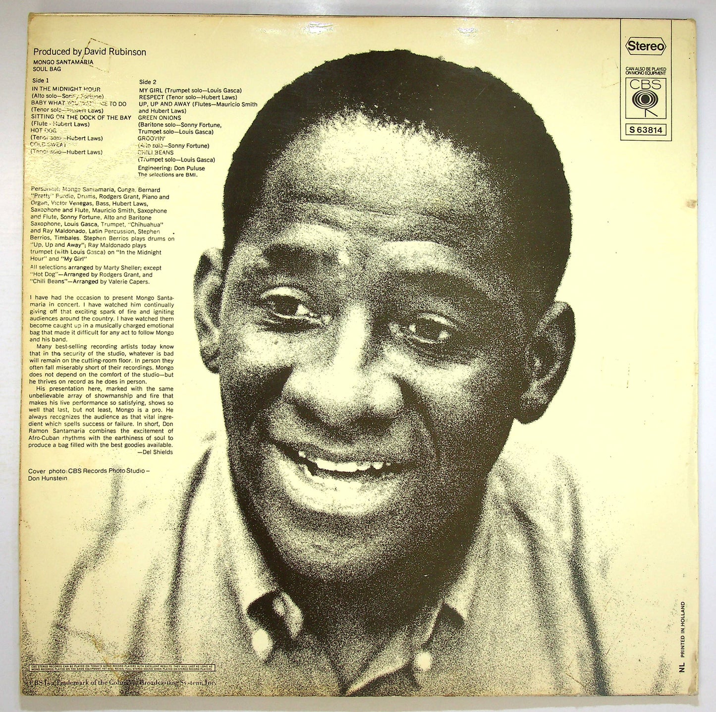 EBOND Mongo Santamaria - Soul Bag Vinile V078038