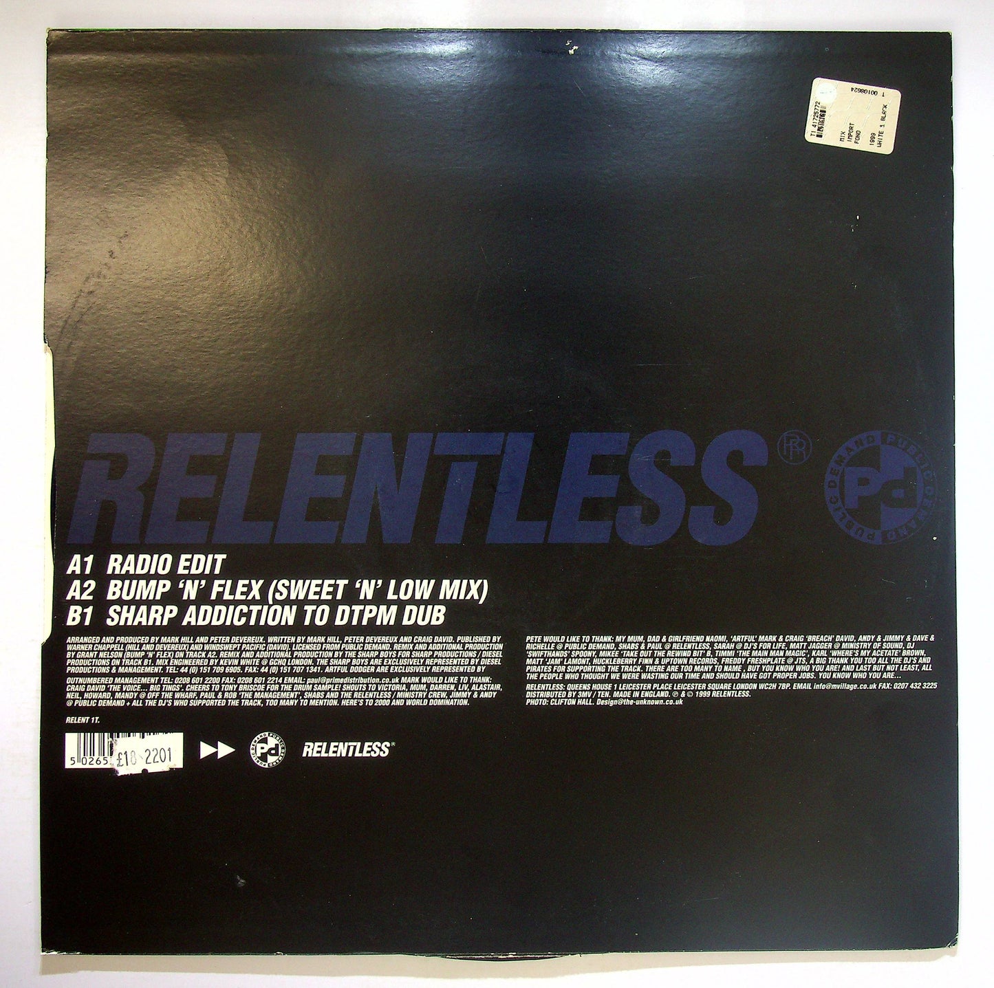 EBOND The Artful Dodger - Re-Rewind The Crowd Say Bo Selecta Vinile V078056