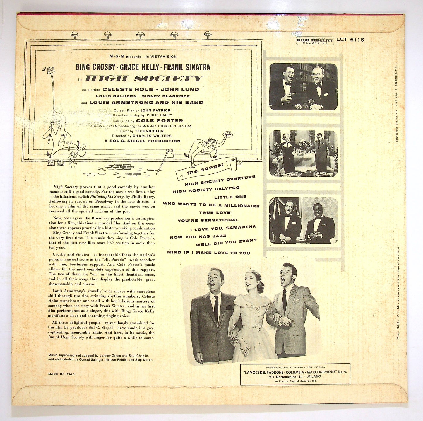 EBOND Various - High Society Vinile V078106
