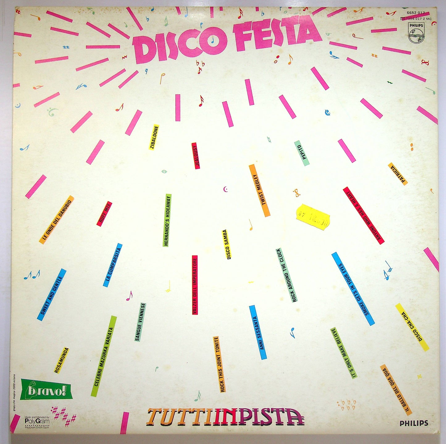EBOND Various - Disco Festa Vol. 1 - Tutti In Pista Vinile V078139