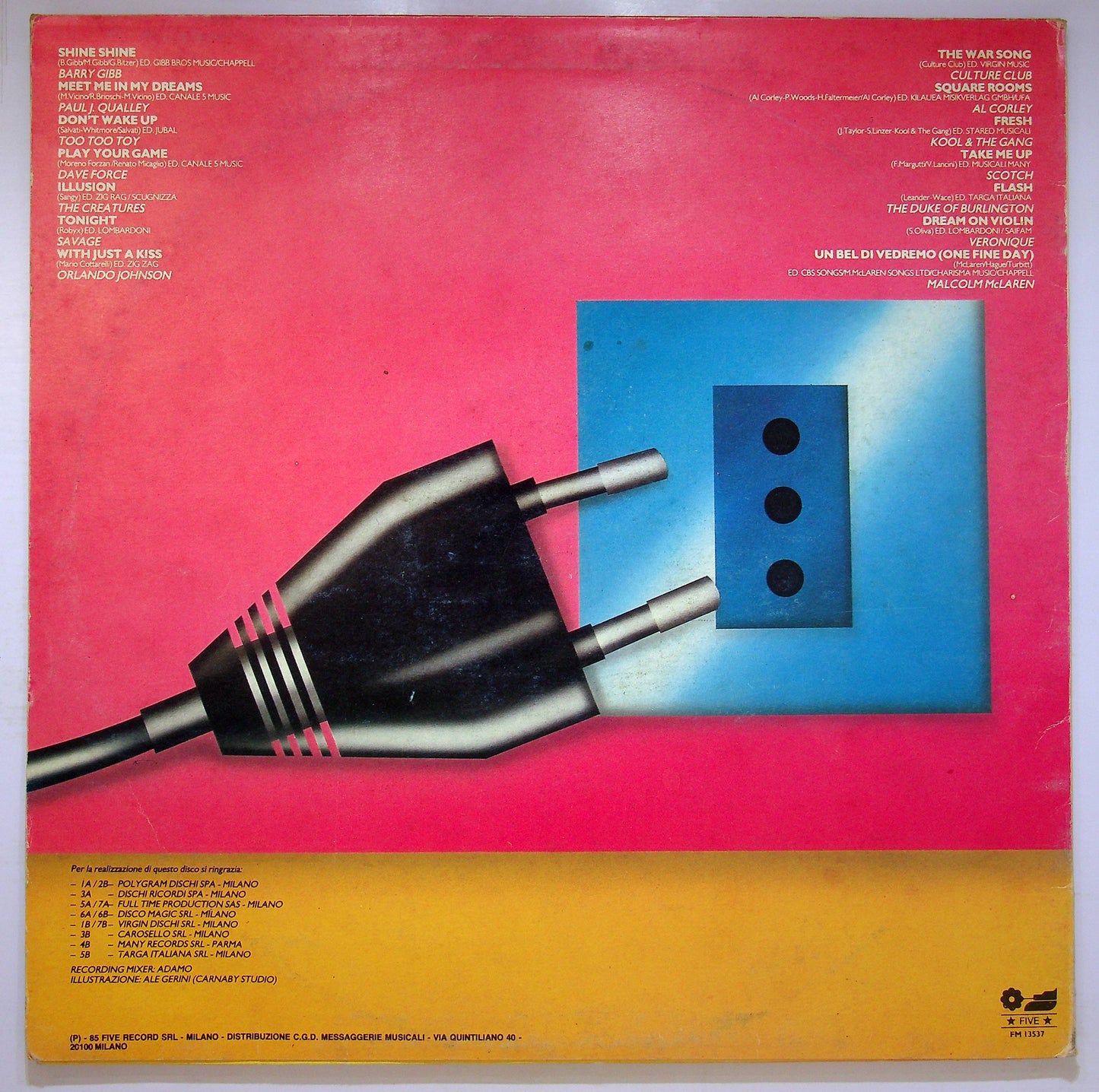 EBOND Various - Alta Tensione Vinile V079007