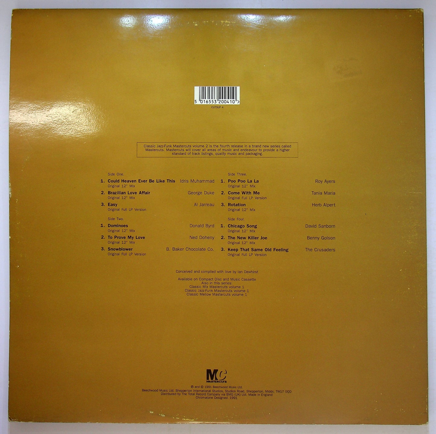 EBOND Various - Classic Jazz-Funk Mastercuts Volume 2 Vinile V079079