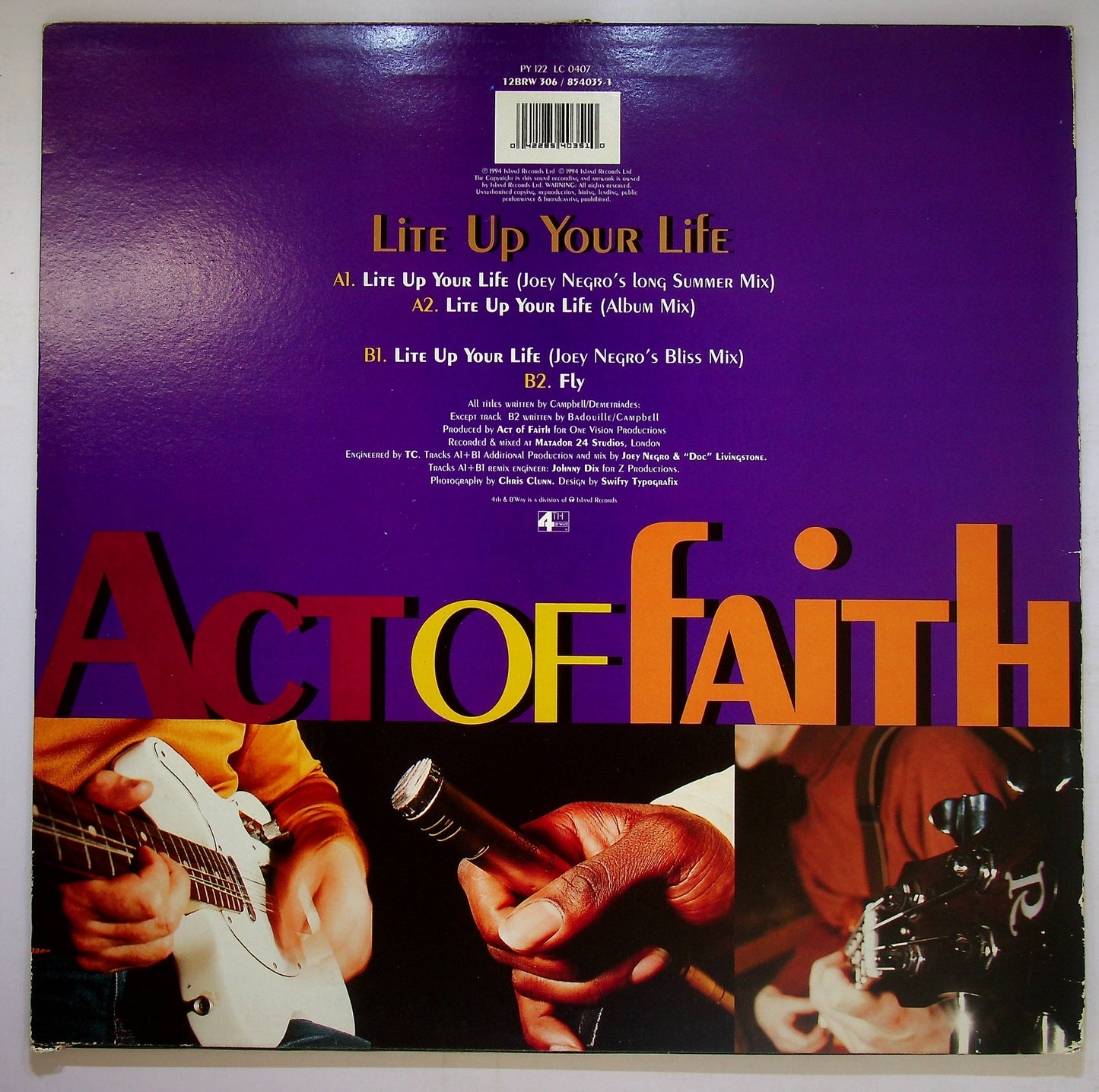 EBOND Act Of Faith - Lite Up Your Life Vinile V079115